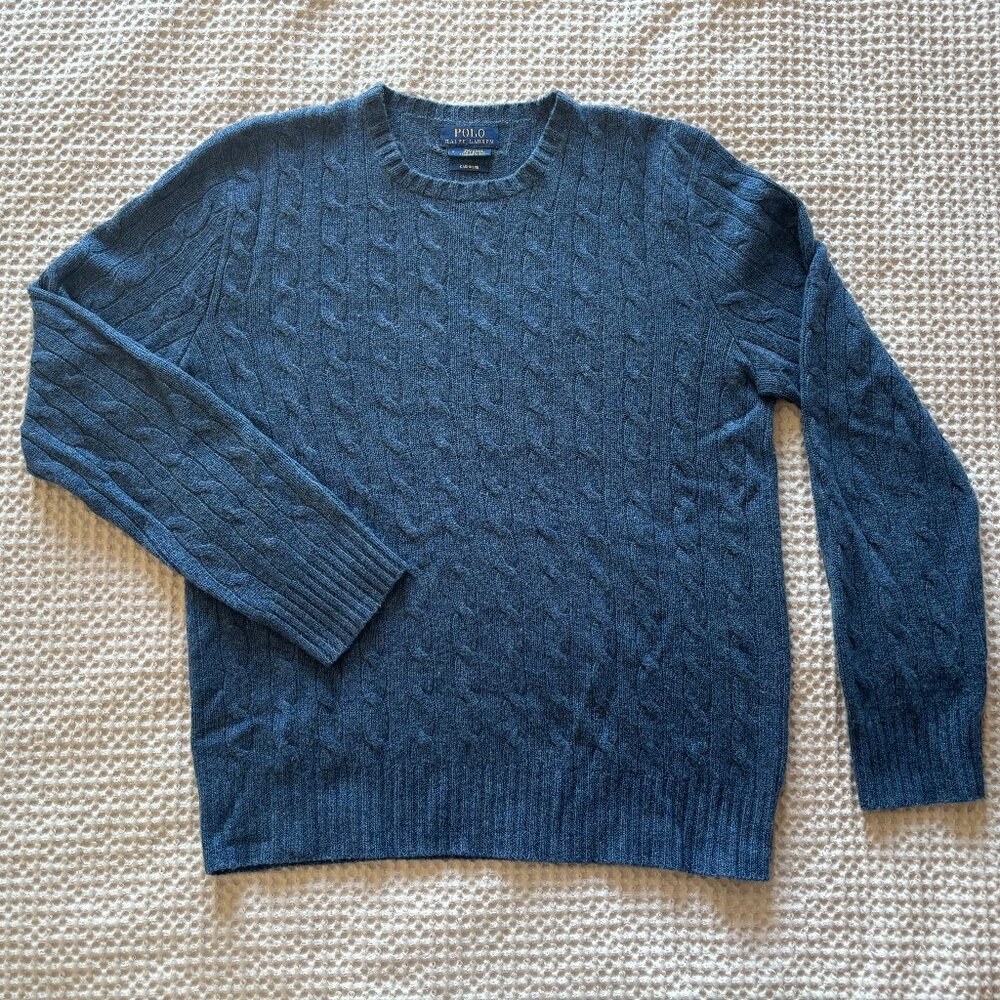 Polo Ralph Lauren Cable-Knit Cashmere Sweater